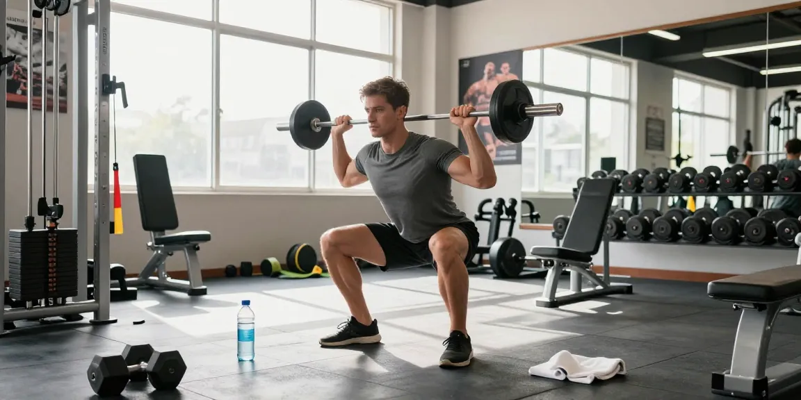 Erfolgreiches Training im Selliza Shop für Bodybuilder mit motivierenden Fitnessgeräten und Tageslicht.