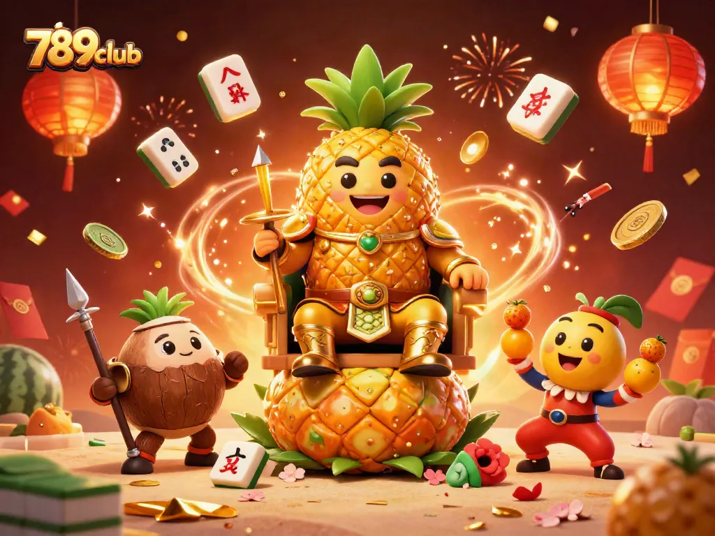 Experience the thrilling games at 789club with vibrant characters and rich casino decorations in an exciting 3D scene.